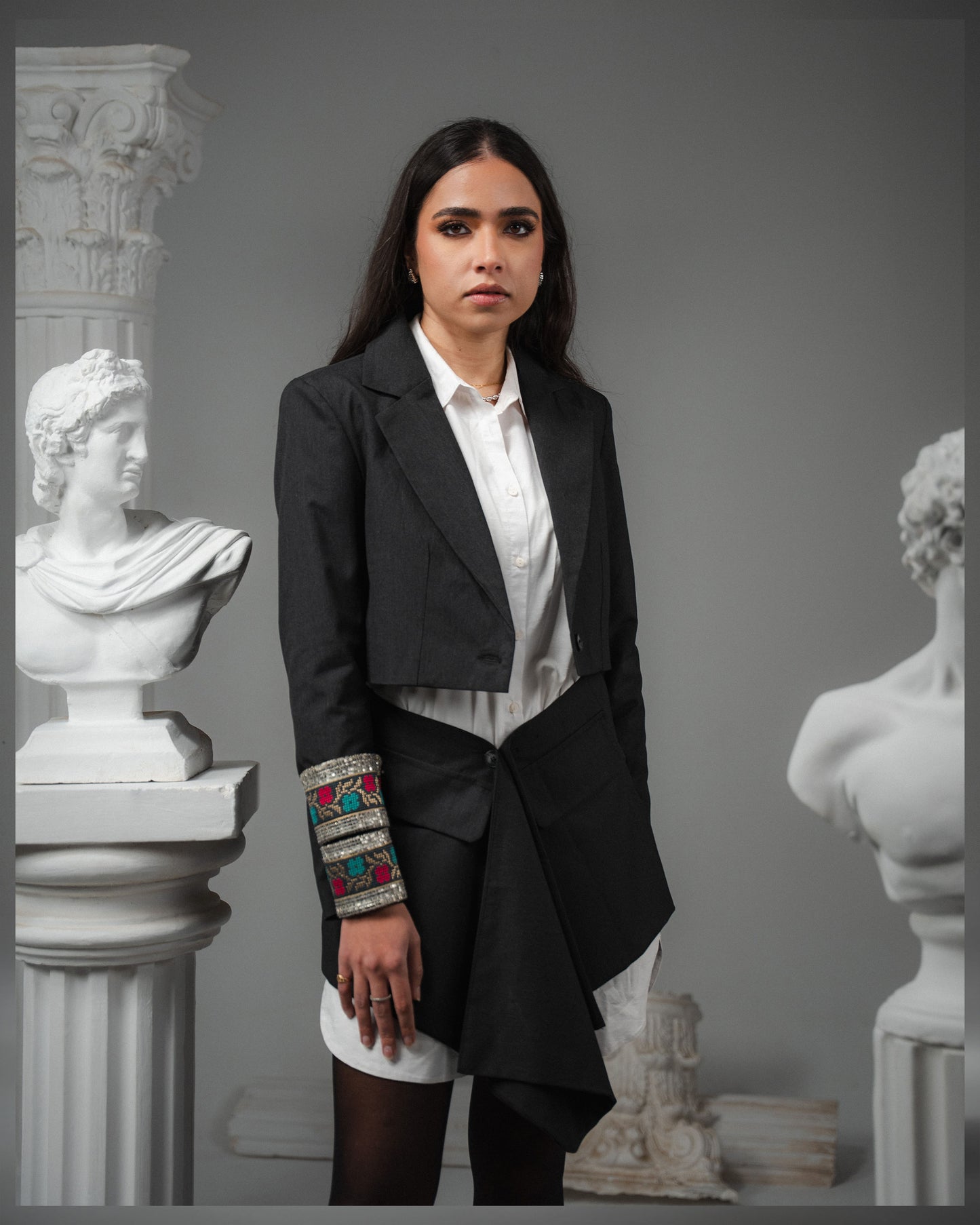 The Obsidian Poised Blazer