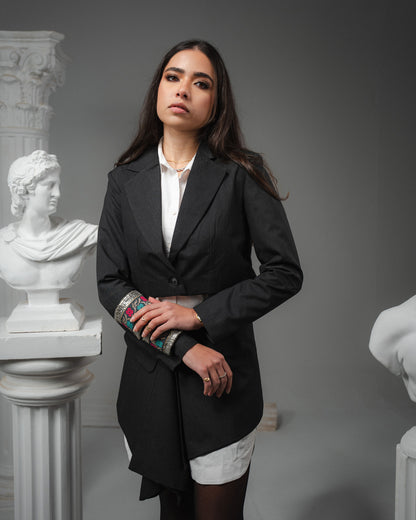 The Obsidian Poised Blazer