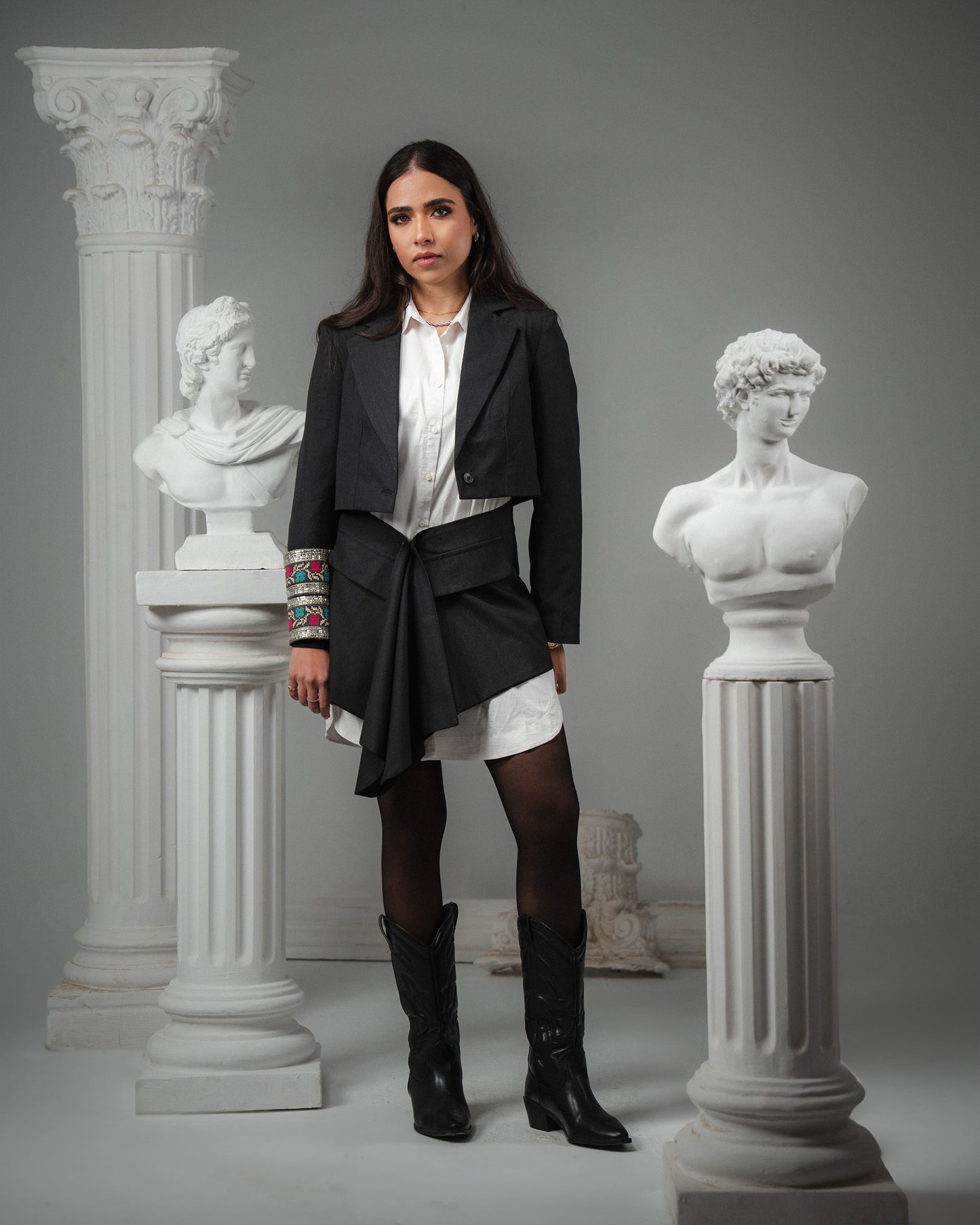 The Obsidian Poised Blazer