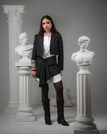 The Obsidian Poised Blazer