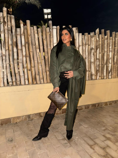 The Aura Scarf Jacket
