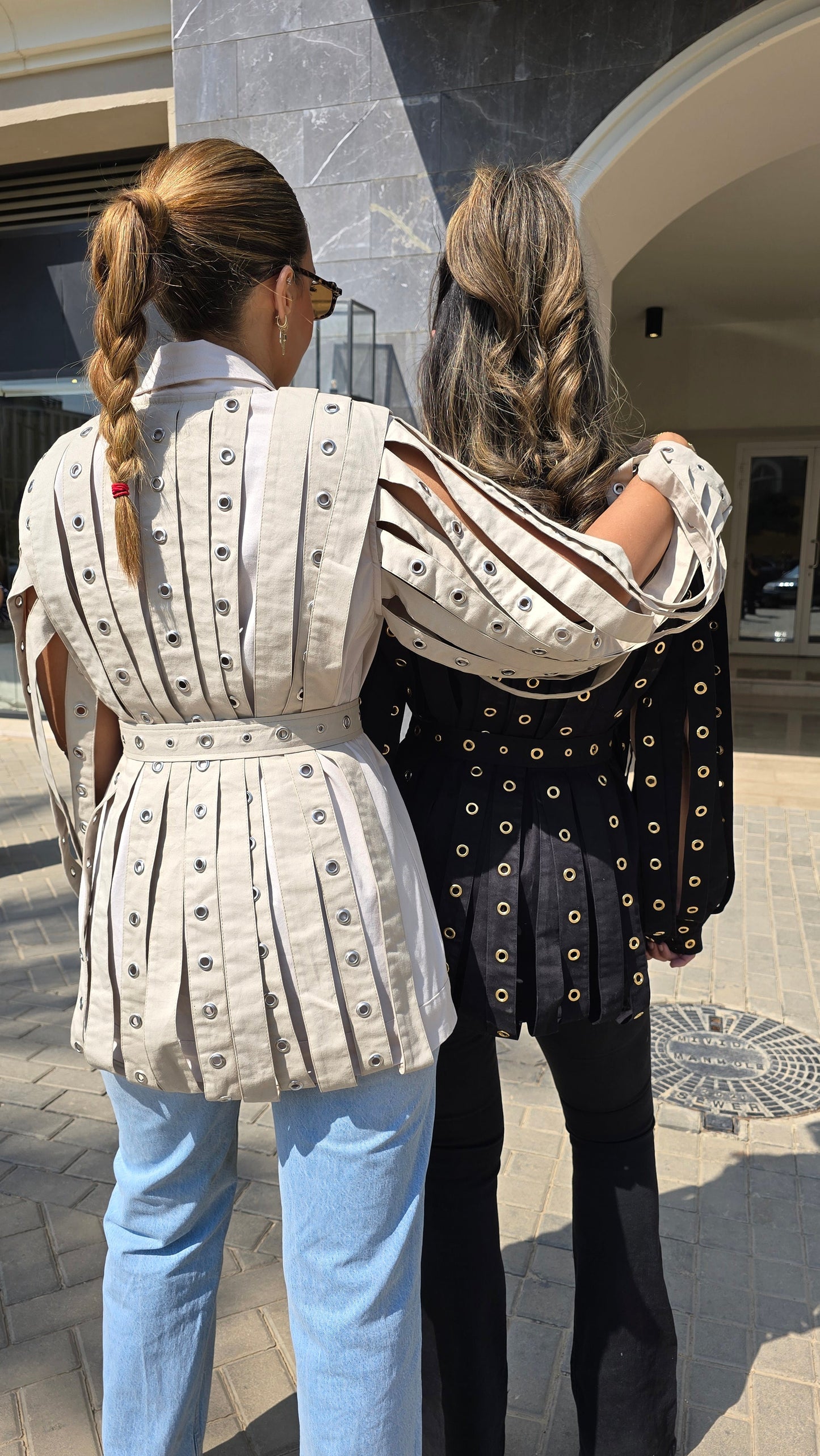 ARIA IVORY TASSEL BLAZER