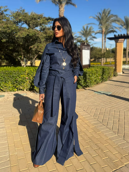 Midnight denim set